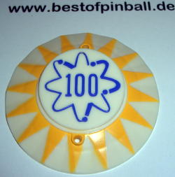 Bumperkappe yellow sun - blue 100 squiggle - zum Schließen ins Bild klicken